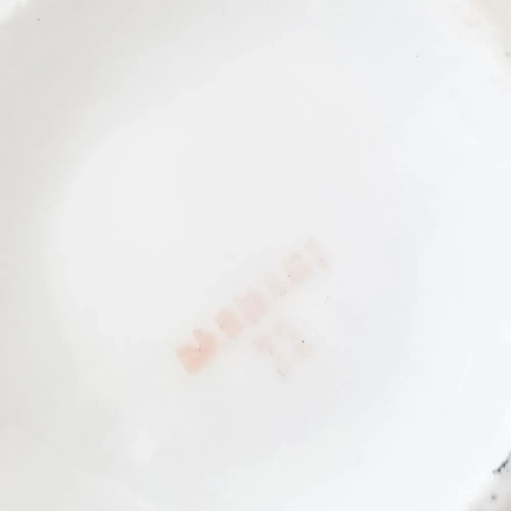Vintage mustache teacup